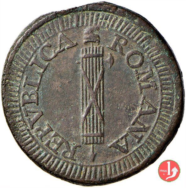 2 baiocchi (fascio) 1798 (Fermo)