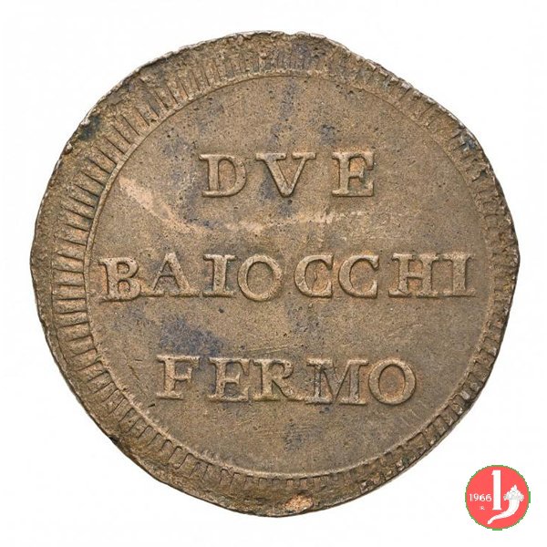 2 baiocchi (fascio) 1798 (Fermo)