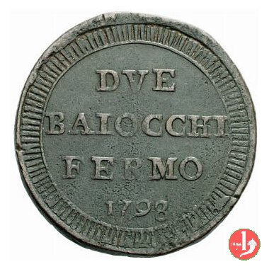 2 baiocchi (fascio) 1798 (Fermo)