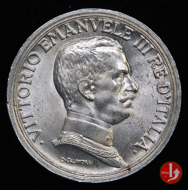 2 lire quadriga briosa 1915 (Roma)