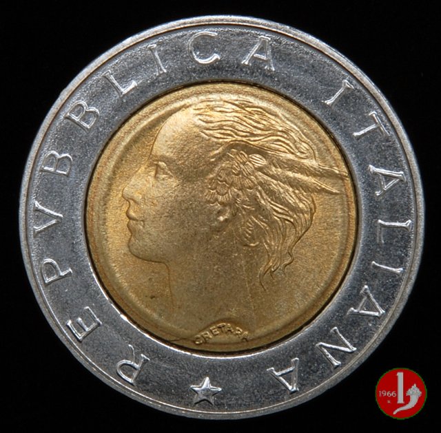 500 lire Pacioli 1994 (Roma)