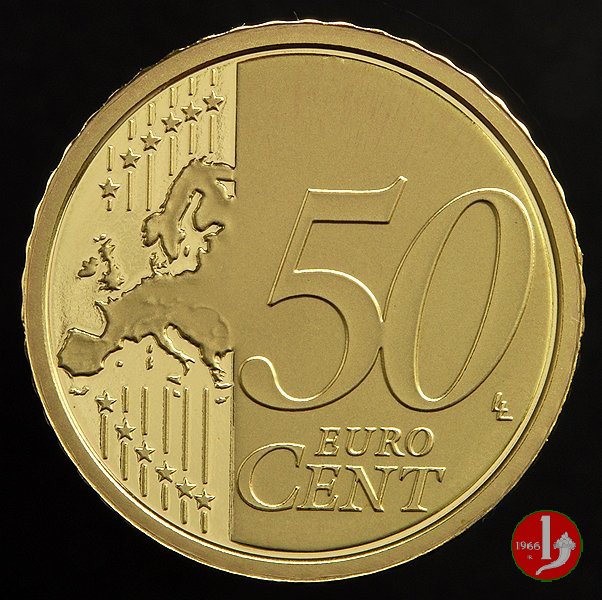 50 centesimi di Euro 2008 (Roma)