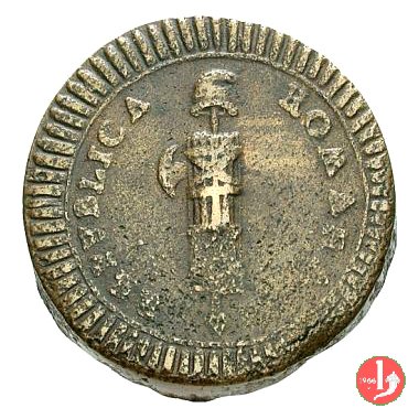 due baiocchi (con 1798) 1798 (Perugia ?)