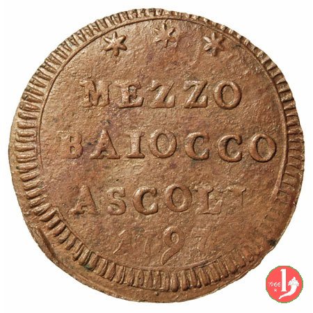 mezzo baiocco 1797 (Ascoli)