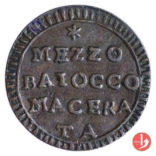 mezzo baiocco 1798 (Macerata)