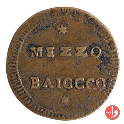 mezzo baiocco 1798 (Foligno)