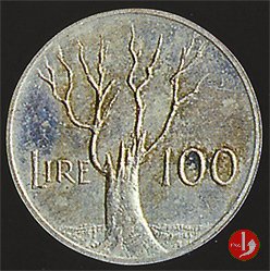 progetto 100/50 lire 1947 (albero/contadino) 1948 (Roma)