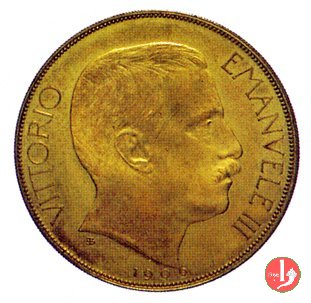 progetto 100 lire 1906 1906 (Johnson)