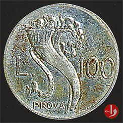 progetto 100 lire 1947 (cornucopia) 1948 (Roma)