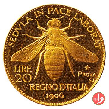 progetto 20 lire 1906 1906 (Johnson)