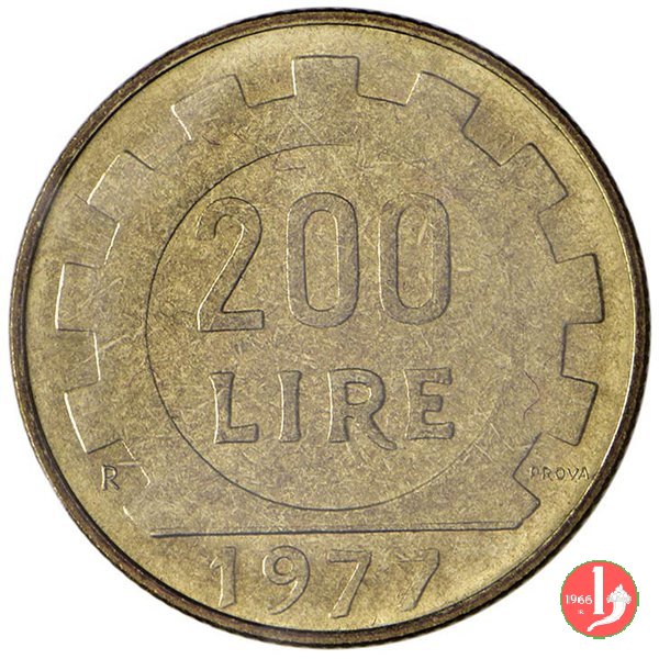 prova 200 lire 1977 1977 (Roma)
