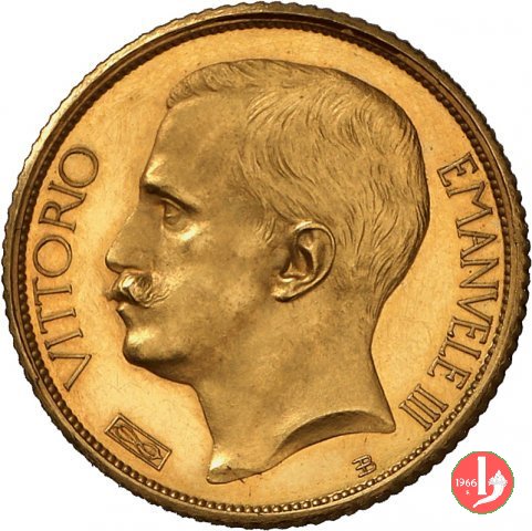 prova 20 lire 1907 1907 (Johnson)