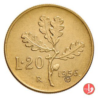 prova 20 lire 1956 1956 (Roma)