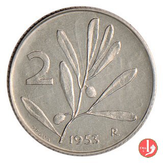 prova 2 lire 1953 1953 (Roma)