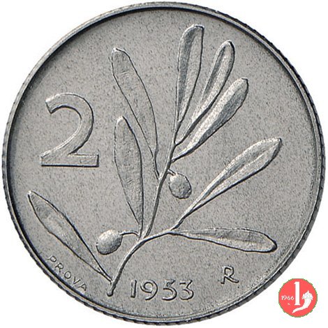 prova 2 lire 1953 1953 (Roma)