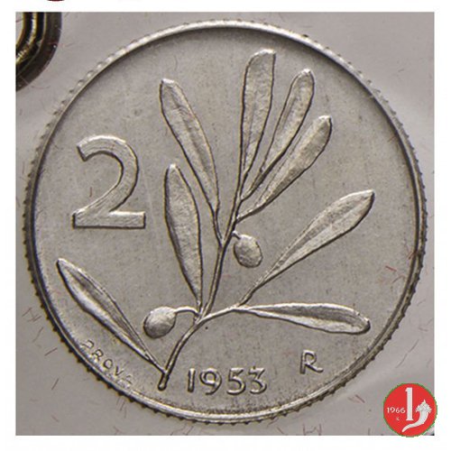 prova 2 lire 1953 1953 (Roma)