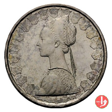 prova 500 lire 1957 (Caravelle) 1957 (Roma)