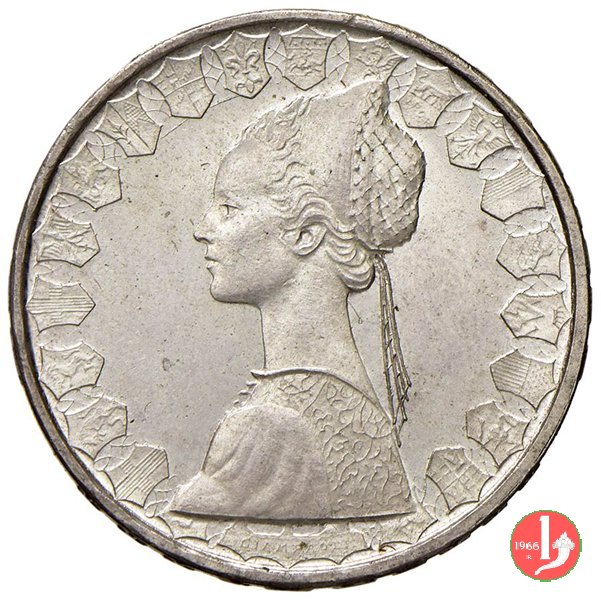 prova 500 lire 1957 (Caravelle) 1957 (Roma)