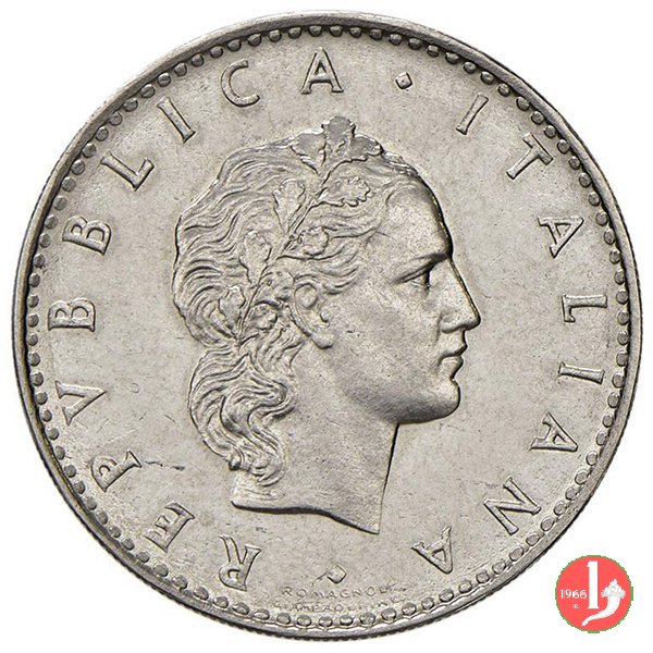 prova 50 lire 1950 in acmonital 1950 (Roma)