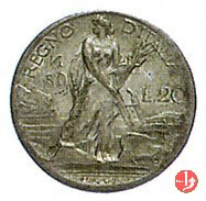 prova in alluminio 20 lire 1906-1907 1906-1907 (Johnson)