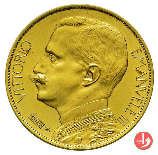 seconda prova 100 lire 1907 1907 (Johnson)