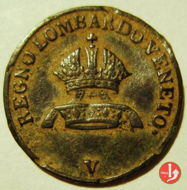 1 centesimo 1834 (Venezia)