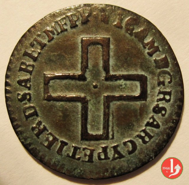 2 denari 1785 (Torino)