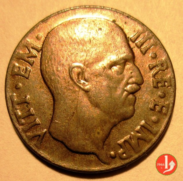 5 centesimi impero bronzital 1943 (Roma)