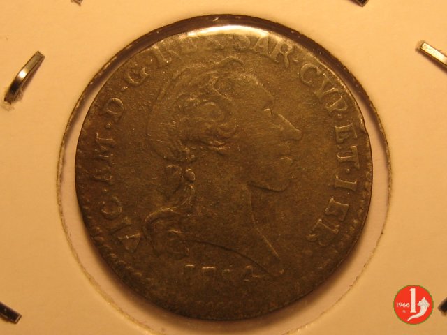 2,6 soldi 1784 (Torino)