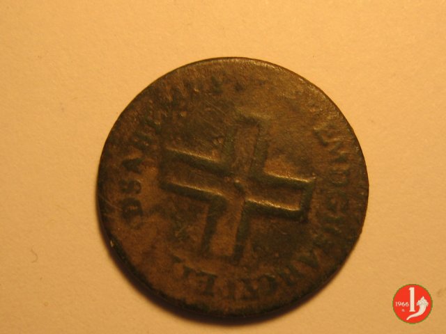 2 Denari 1766 (Torino)