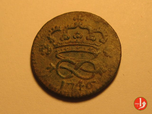 2 denari 1746 (Torino)