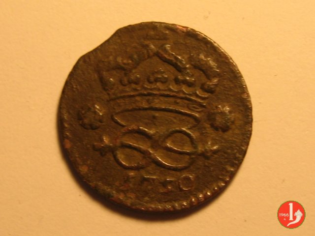 2 denari 1750 (Torino)