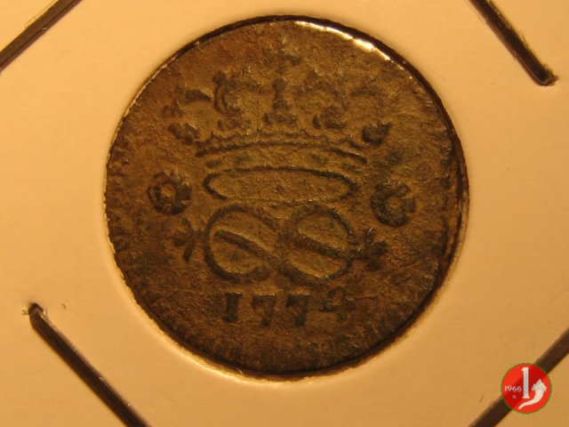 2 denari 1774 (Torino)