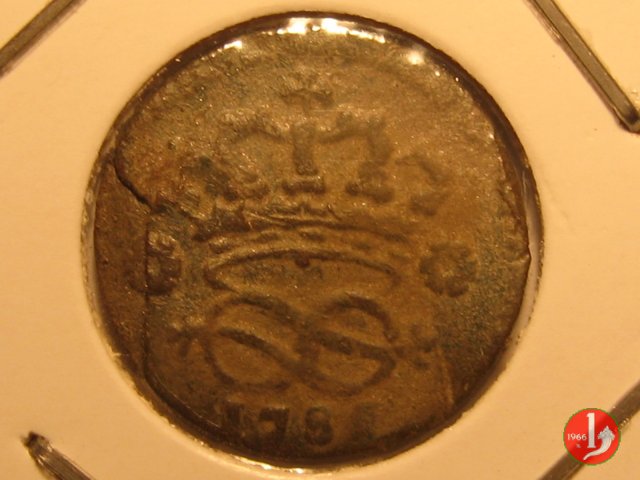 2 denari 1781 (Torino)