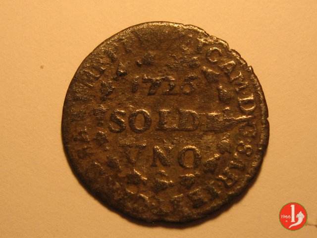 Soldo II tipo 1726 (Torino)