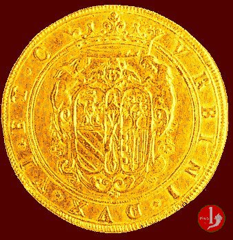 10 scudi oro con ritratto 1621 (Urbino)