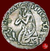 Grosso con Madonna adorante il Bambino  (Pesaro)