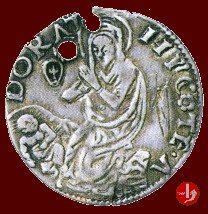 Grosso con Madonna adorante il Bambino  (Pesaro)