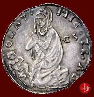 Grosso con Madonna adorante il Bambino  (Pesaro)