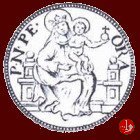 Grosso con Vergine in trono  (Pesaro)