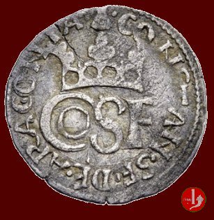 Soldino con CO SF e città  (Pesaro)