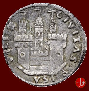 Soldino con CO SF e città  (Pesaro)