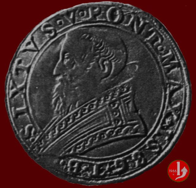 testone (COLONIA IVLIA FANESTRIS) 1586 (Fano)