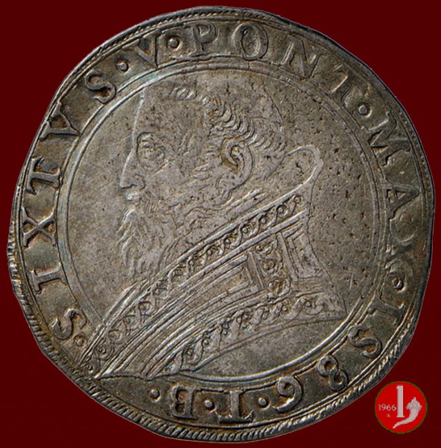 testone (COLONIA IVLIA FANESTRIS) 1586 (Fano)