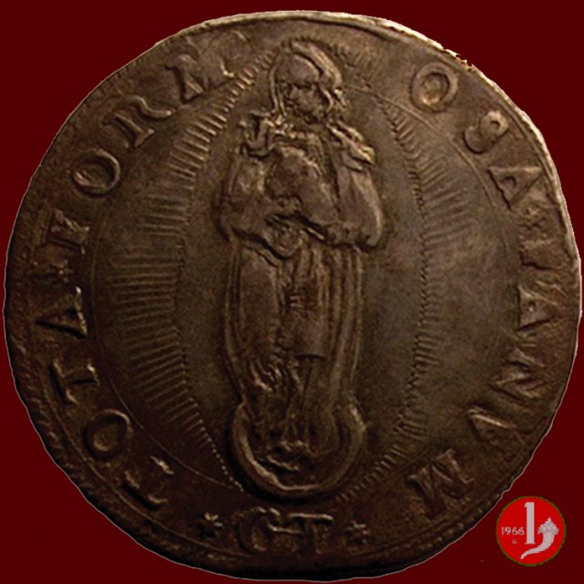 testone (con la Concezione) 1592-1593 (Fano)