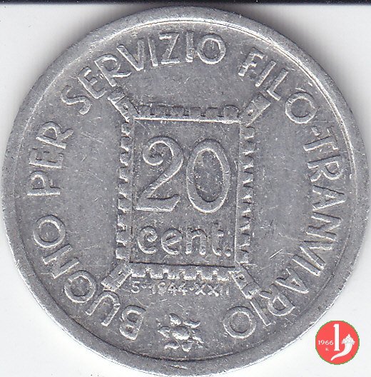Como - STECAV (20 e 50 centesimi) 1944