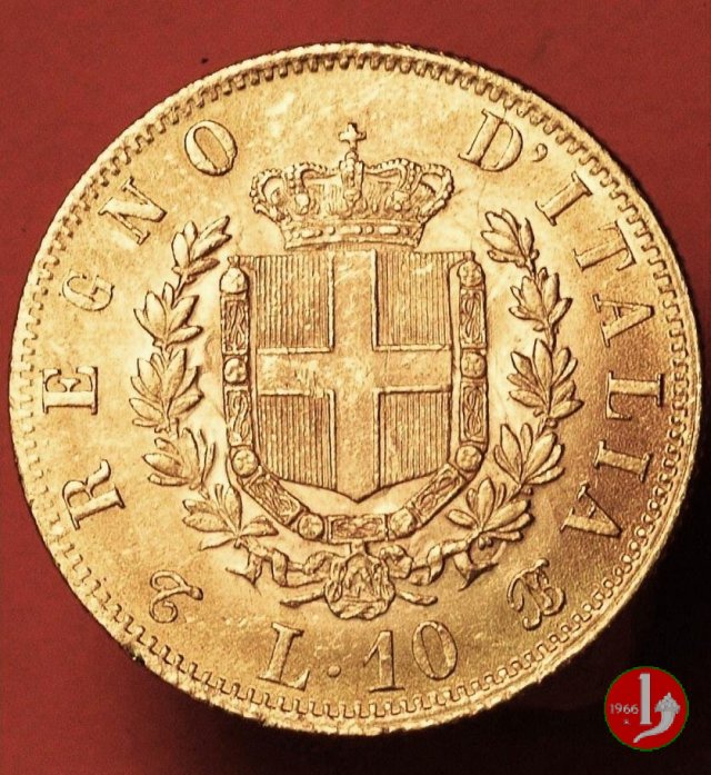 10 lire 1863 (Torino)