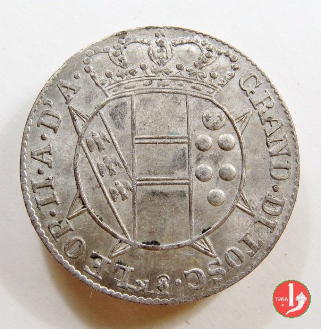 10 quattrini (primo tipo) 1853 (Firenze)