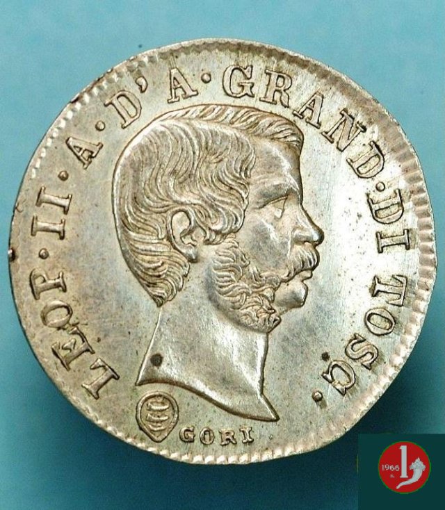 10 quattrini (secondo tipo) 1858 (Firenze)