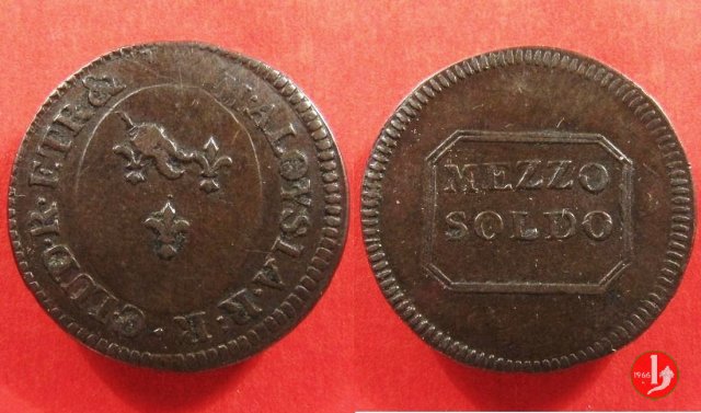 1/2 soldo 1804-1805 (Firenze)